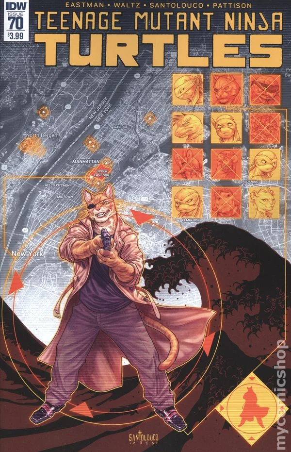 Cover for Teenage Mutant Ninja Turtles #70