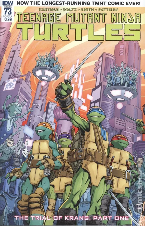 Cover for Teenage Mutant Ninja Turtles #73