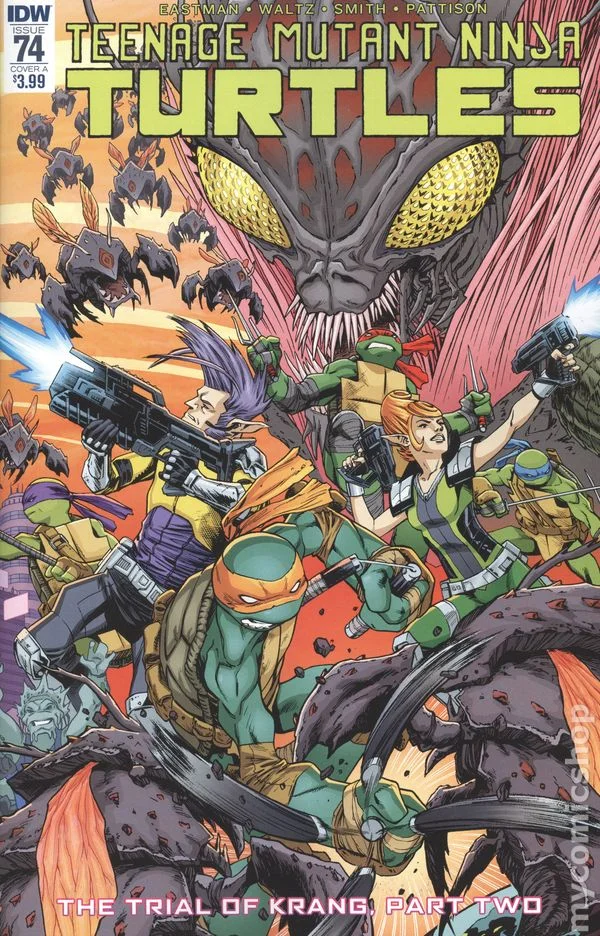 Cover for Teenage Mutant Ninja Turtles #74