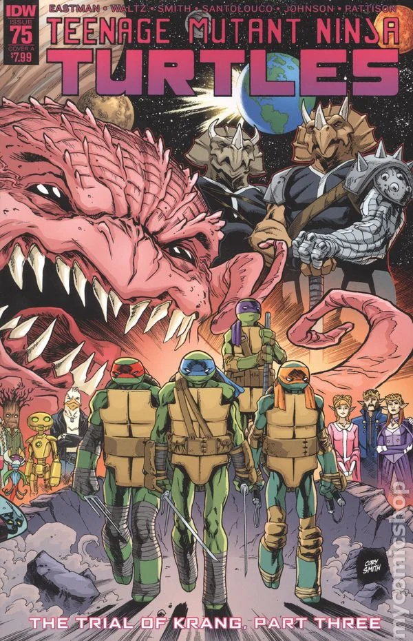 Cover for Teenage Mutant Ninja Turtles #75