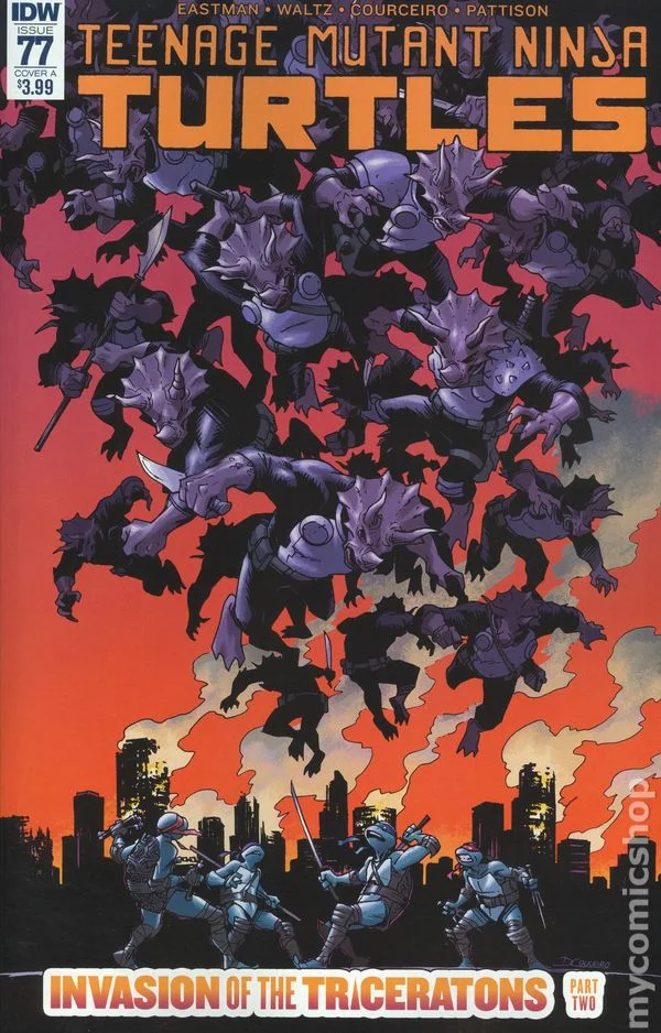 Cover for Teenage Mutant Ninja Turtles #77