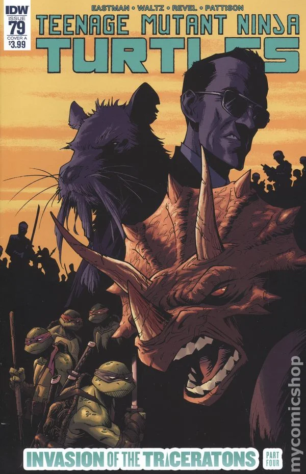 Cover for Teenage Mutant Ninja Turtles #79