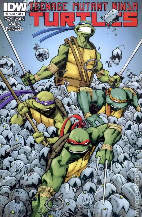Cover for Teenage Mutant Ninja Turtles #8