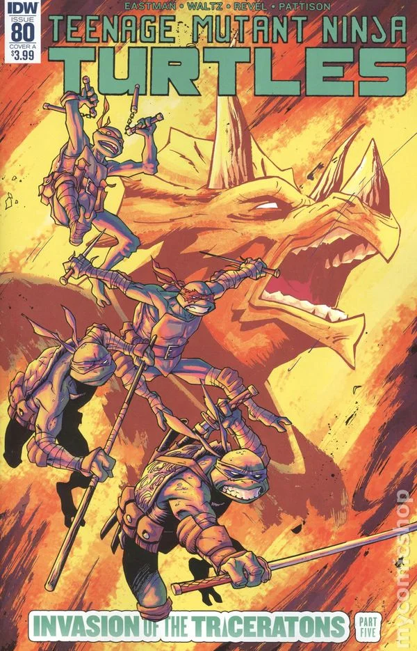 Cover for Teenage Mutant Ninja Turtles #80
