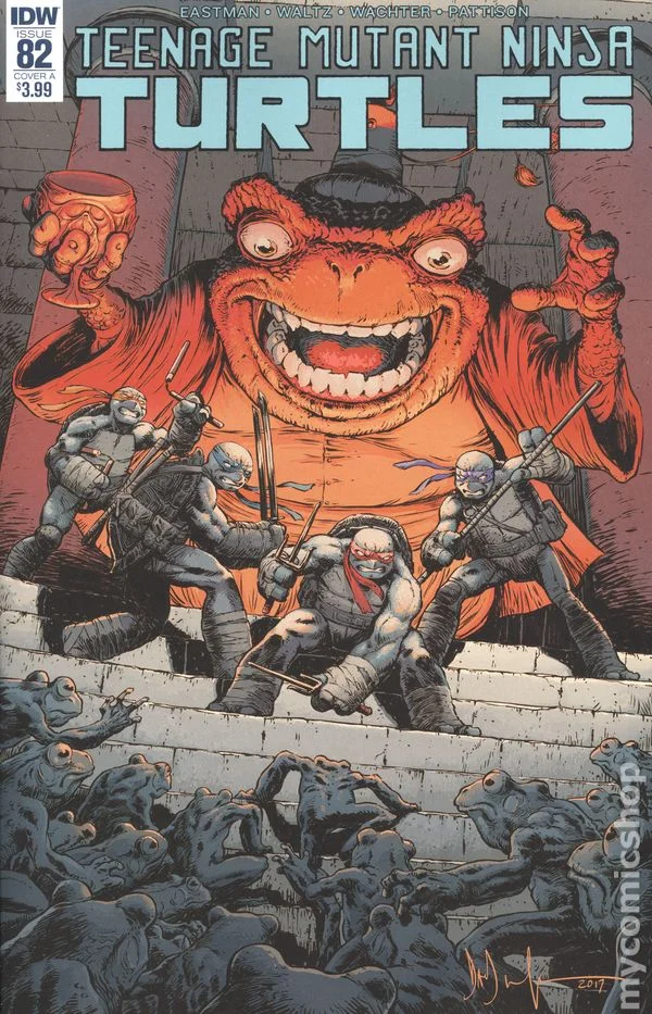 Cover for Teenage Mutant Ninja Turtles #82