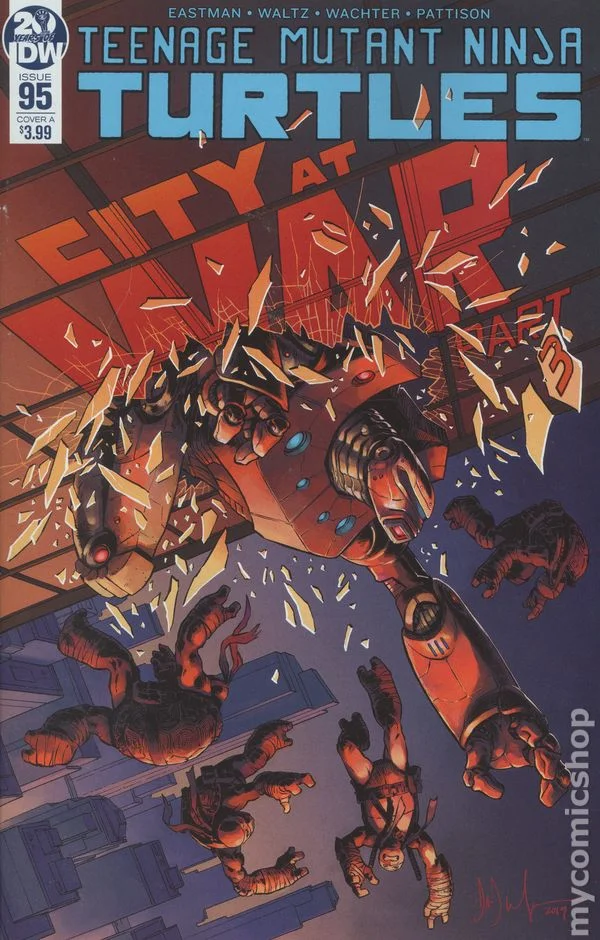 Cover for Teenage Mutant Ninja Turtles #95