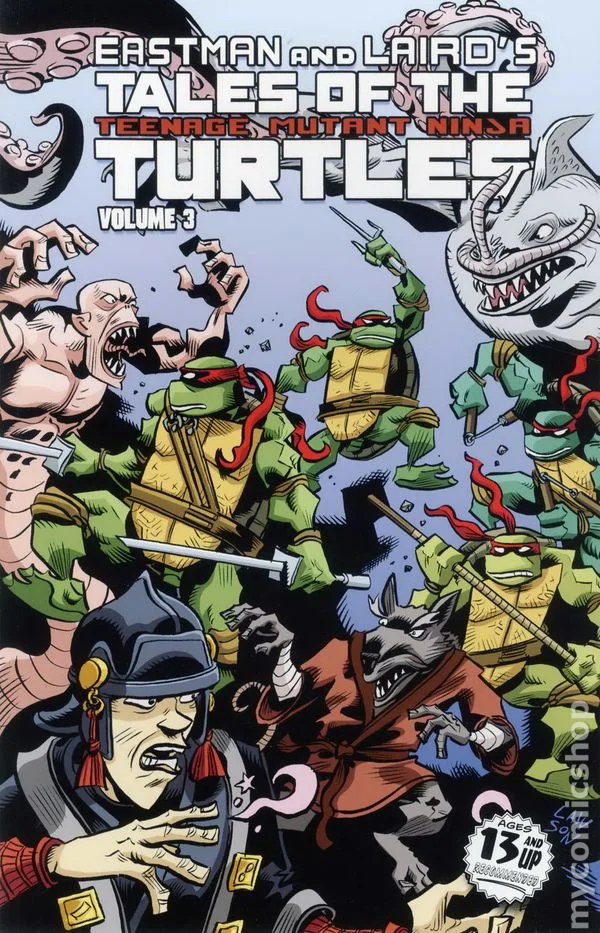 Cover for Tales of the Teenage Mutant Ninja Turtles #3