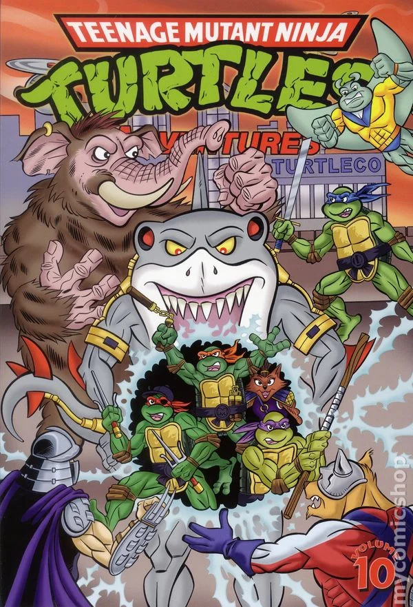 Cover for Teenage Mutant Ninja Turtles Adventures #10