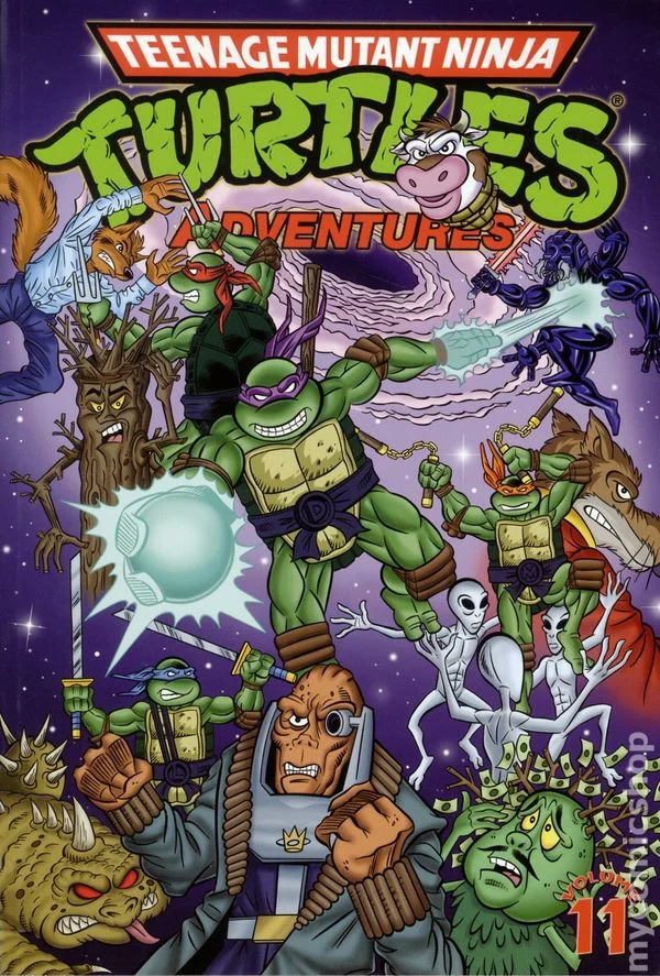Cover for Teenage Mutant Ninja Turtles Adventures #11