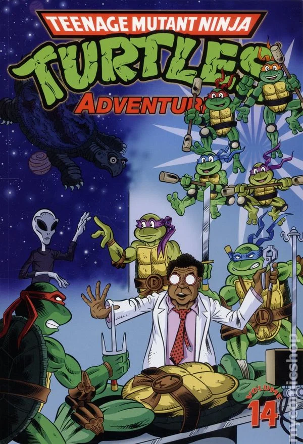 Cover for Teenage Mutant Ninja Turtles Adventures #14
