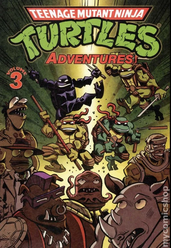 Cover for Teenage Mutant Ninja Turtles Adventures #3