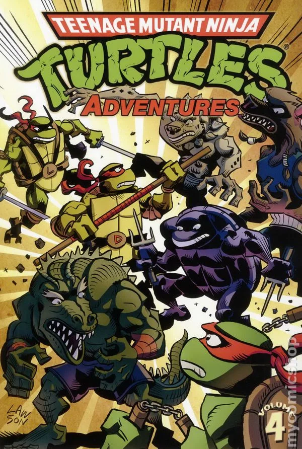 Cover for Teenage Mutant Ninja Turtles Adventures #4