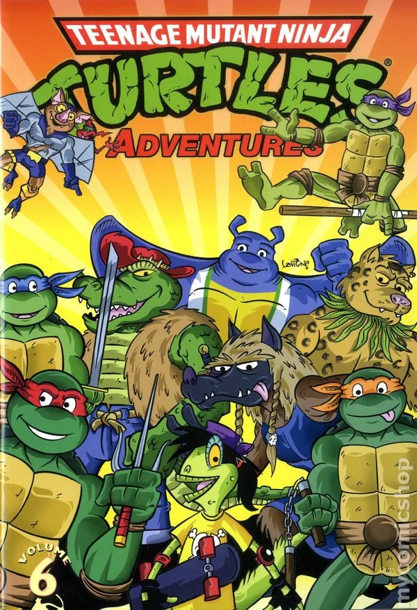 Cover for Teenage Mutant Ninja Turtles Adventures #6