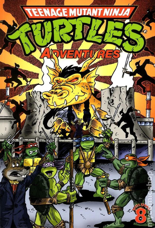 Cover for Teenage Mutant Ninja Turtles Adventures #8