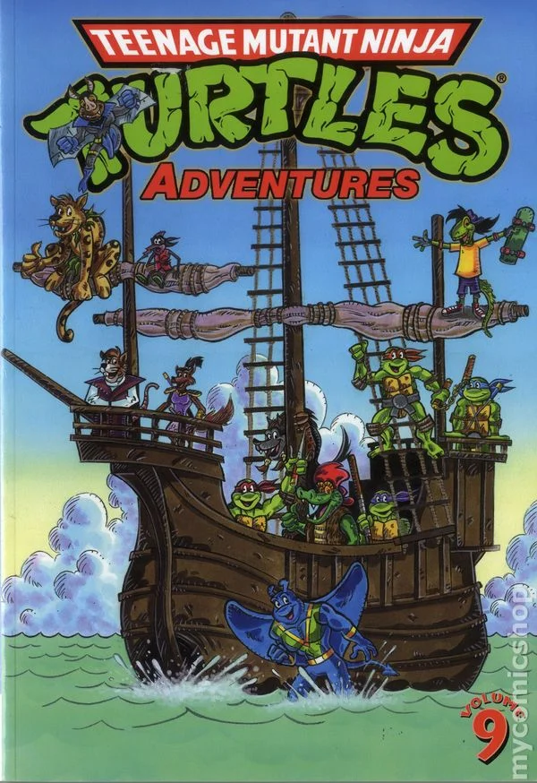 Cover for Teenage Mutant Ninja Turtles Adventures #9