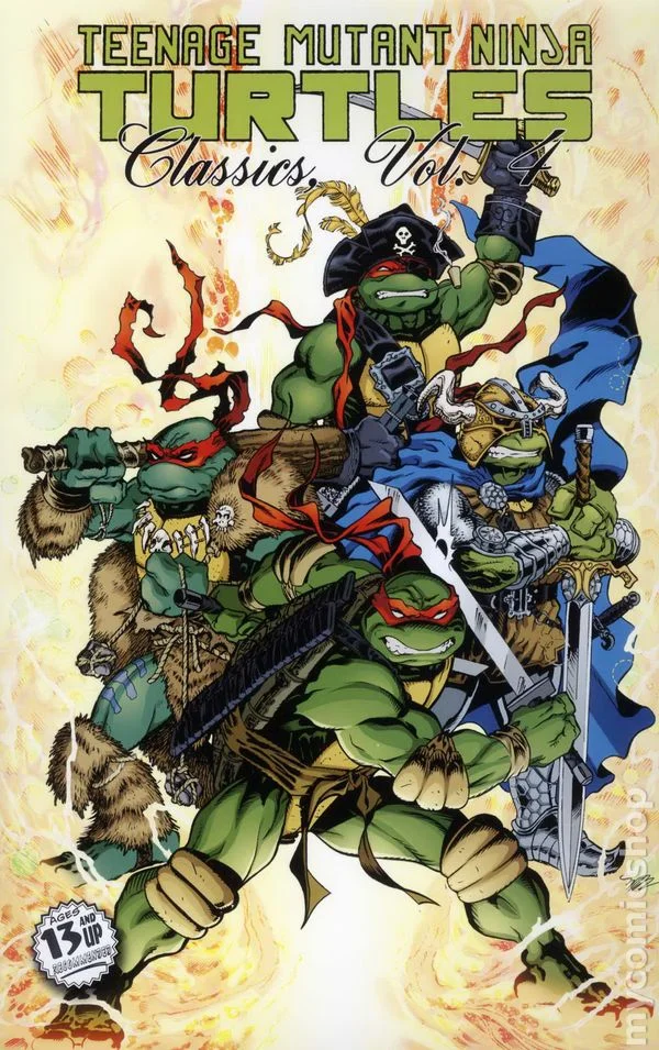 Cover for Teenage Mutant Ninja Turtles Classics #4