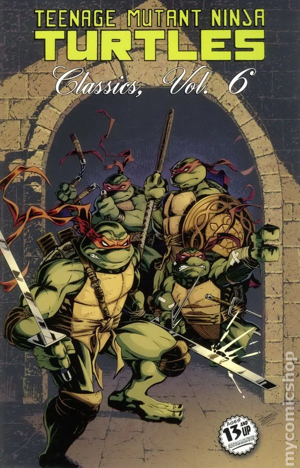 Cover for Teenage Mutant Ninja Turtles Classics #6