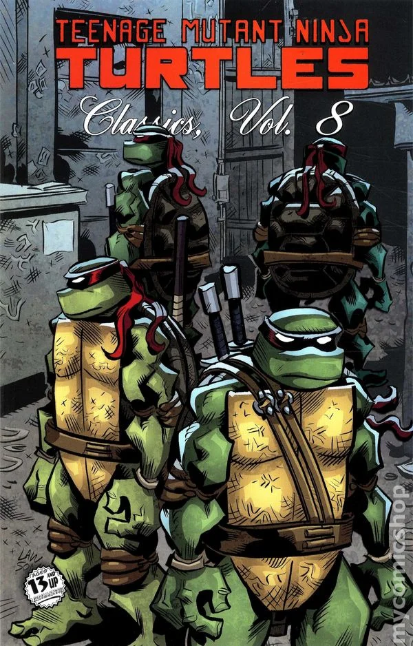 Cover for Teenage Mutant Ninja Turtles Classics #8