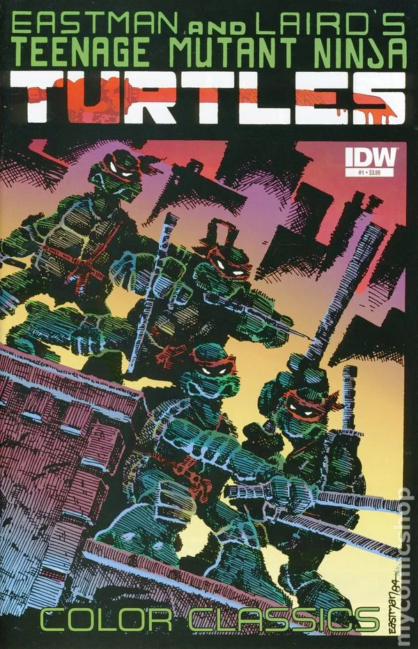 Teenage Mutant Ninja Turtles Color Classics cover