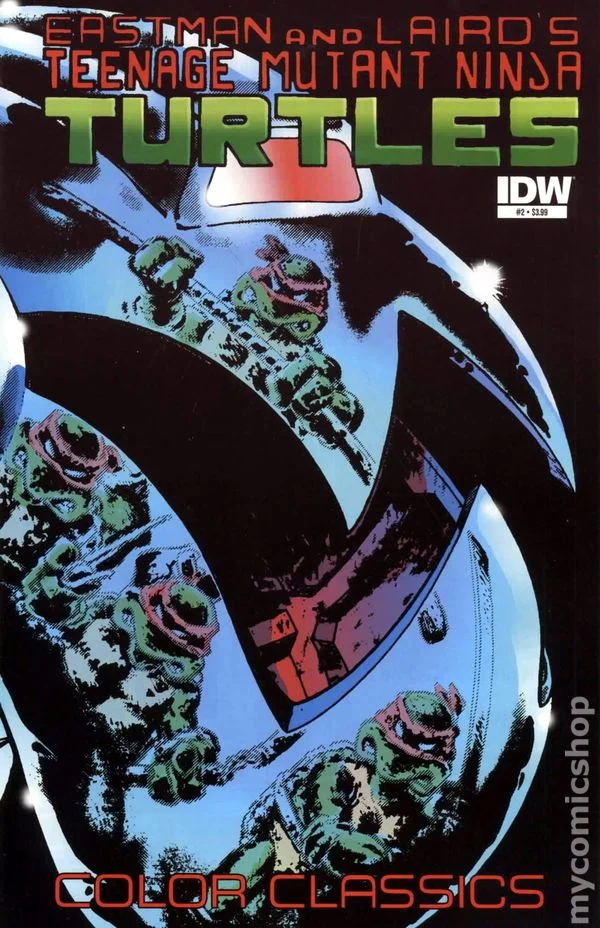 Cover for Teenage Mutant Ninja Turtles Color Classics #2