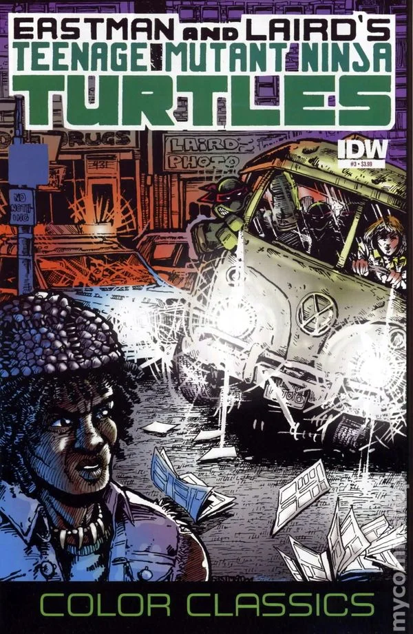 Cover for Teenage Mutant Ninja Turtles Color Classics #3