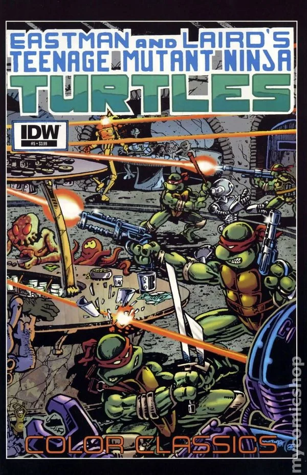 Cover for Teenage Mutant Ninja Turtles Color Classics #5