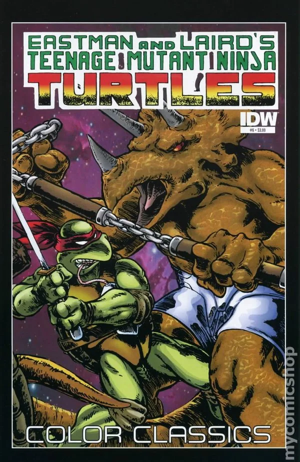 Cover for Teenage Mutant Ninja Turtles Color Classics #6