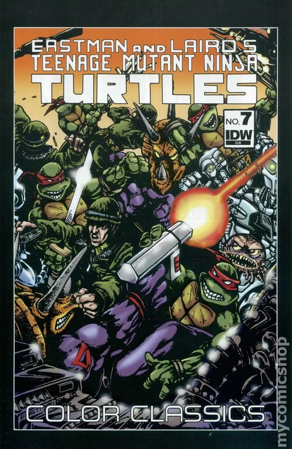 Cover for Teenage Mutant Ninja Turtles Color Classics #7