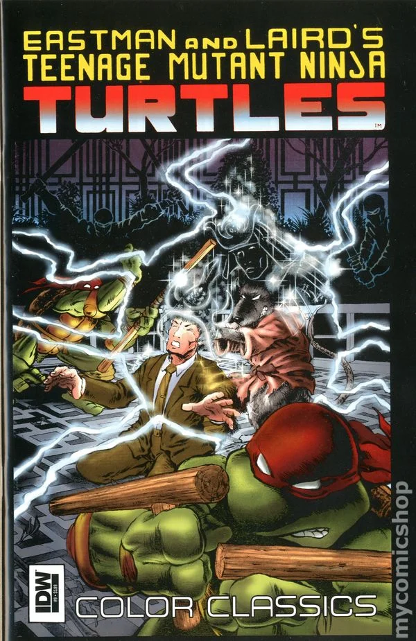 Cover for Teenage Mutant Ninja Turtles Color Classics #9