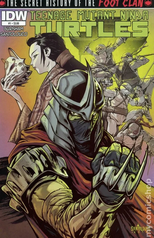 Teenage Mutant Ninja Turtles: The Secret History of the Foot Clan cover