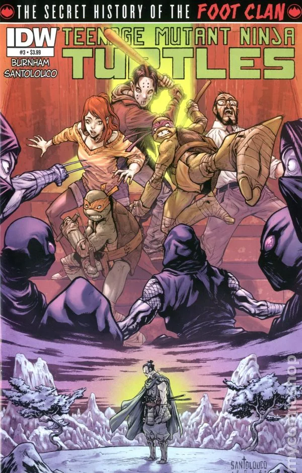 Cover for Teenage Mutant Ninja Turtles: The Secret History of the Foot Clan #3