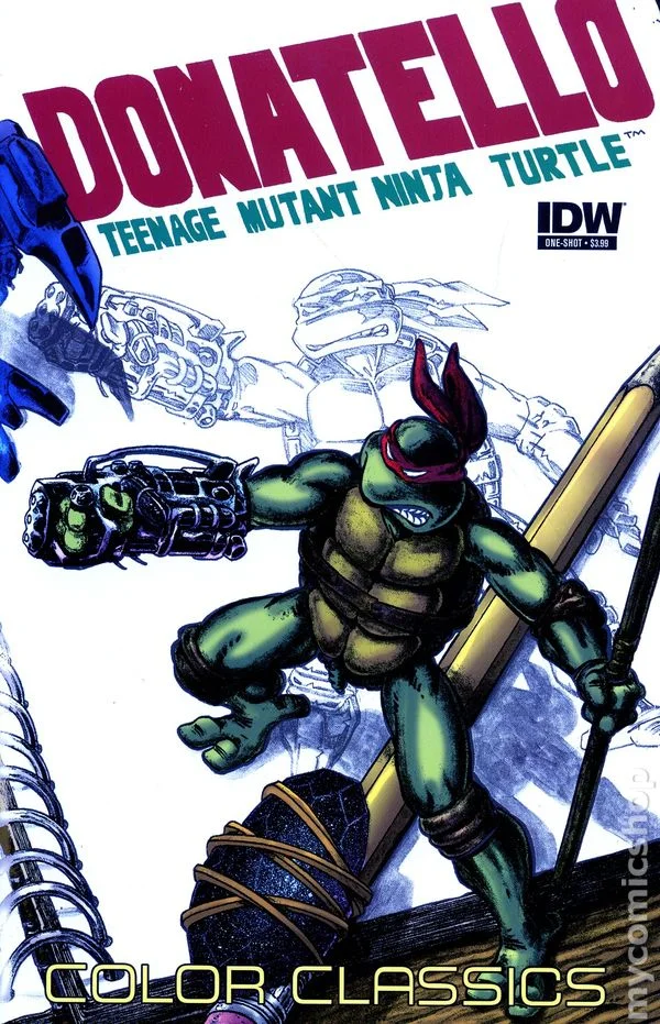 Teenage Mutant Ninja Turtles Color Classics: Leonardo Micro-Series One-Shot cover