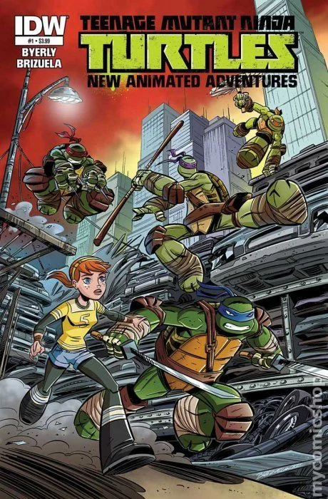 Teenage Mutant Ninja Turtles New Animated Adventures cover