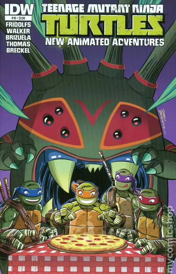 Cover for Teenage Mutant Ninja Turtles New Animated Adventures #10