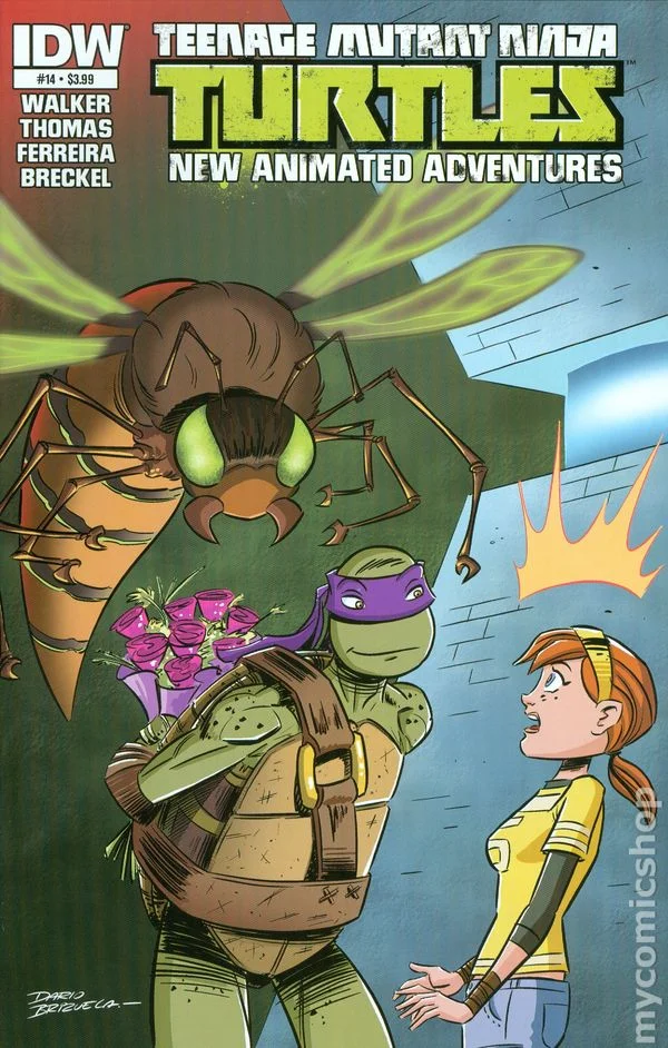 Cover for Teenage Mutant Ninja Turtles New Animated Adventures #14