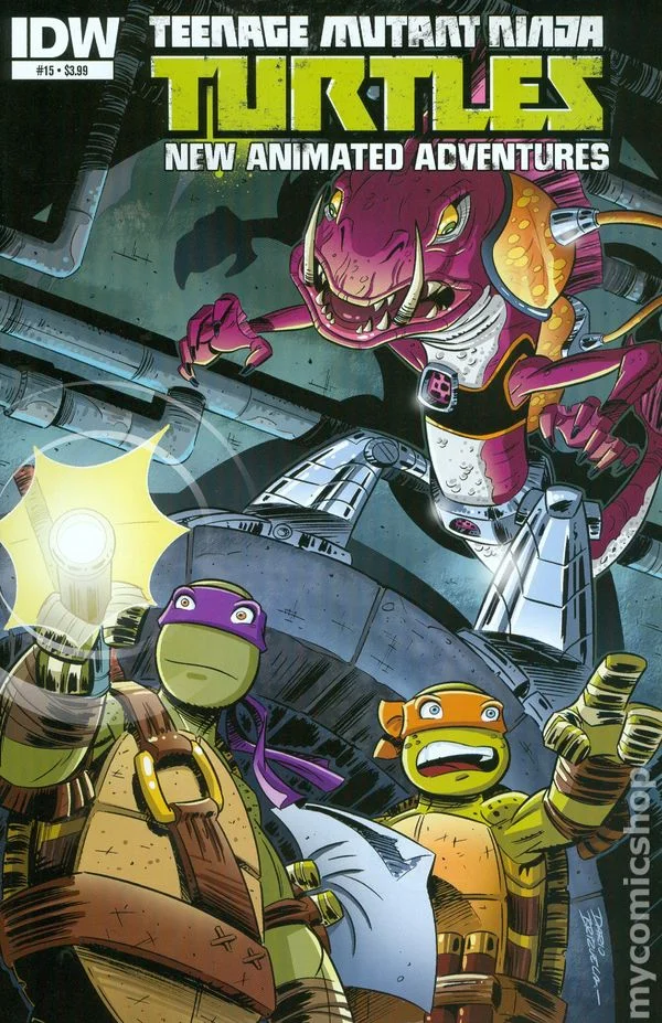Cover for Teenage Mutant Ninja Turtles New Animated Adventures #15