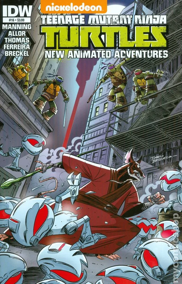 Cover for Teenage Mutant Ninja Turtles New Animated Adventures #16