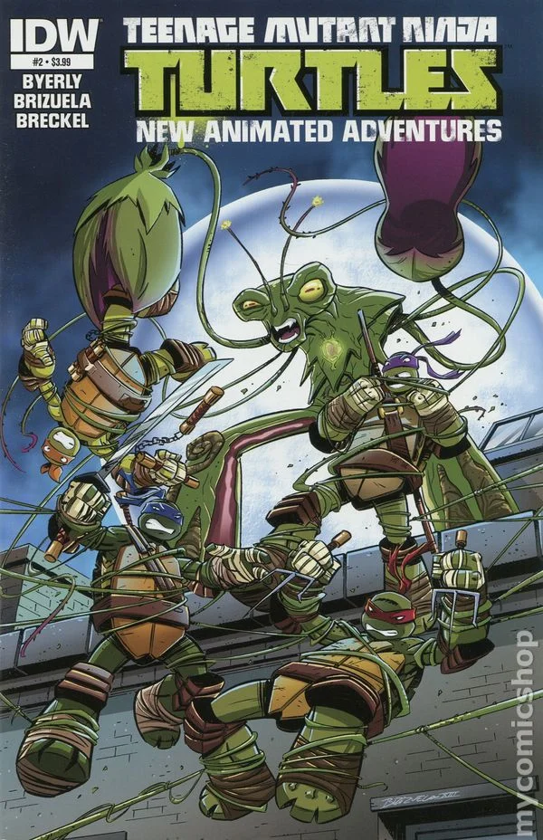 Cover for Teenage Mutant Ninja Turtles New Animated Adventures #2