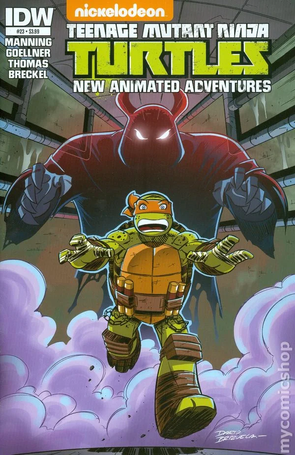 Cover for Teenage Mutant Ninja Turtles New Animated Adventures #23