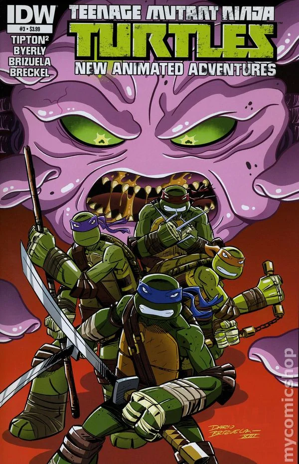 Cover for Teenage Mutant Ninja Turtles New Animated Adventures #3