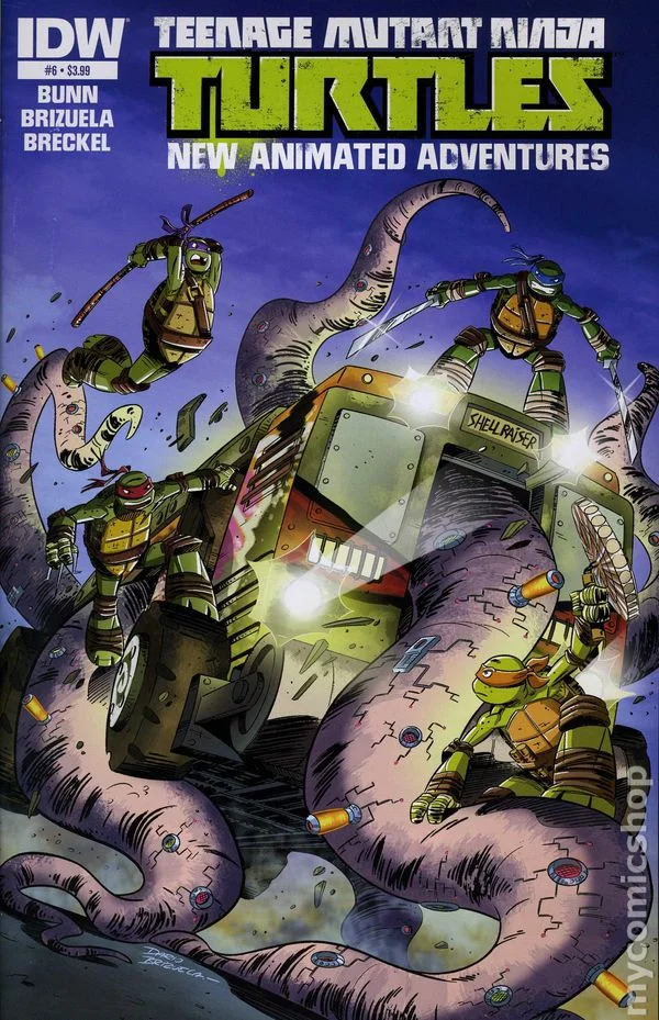 Cover for Teenage Mutant Ninja Turtles New Animated Adventures #6