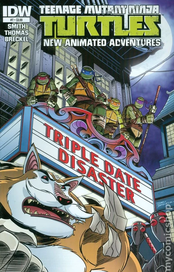 Cover for Teenage Mutant Ninja Turtles New Animated Adventures #7