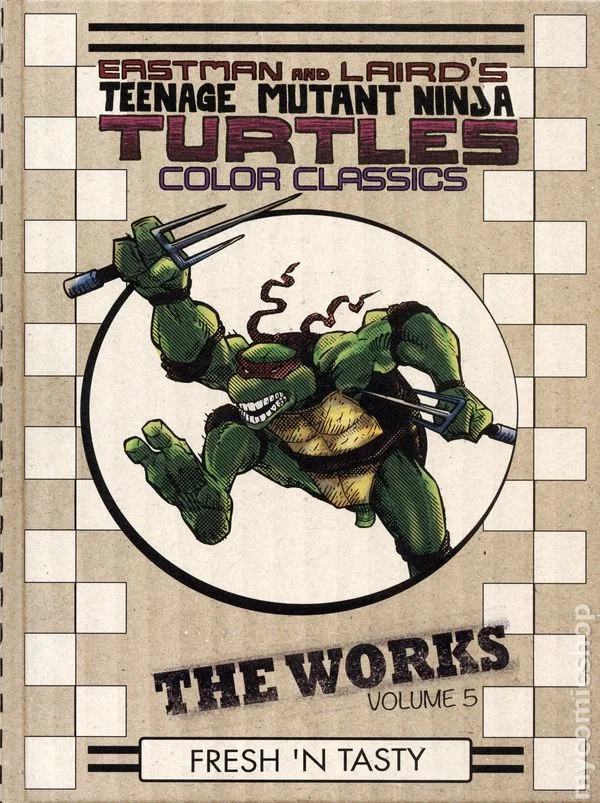Cover for Teenage Mutant Ninja Turtles: The Works #5