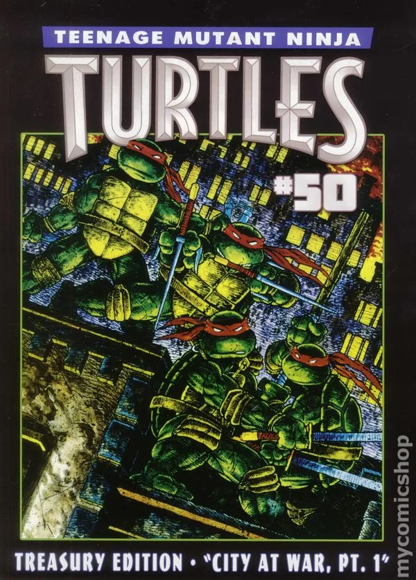 Teenage Mutant Ninja Turtles Treasury Edition cover
