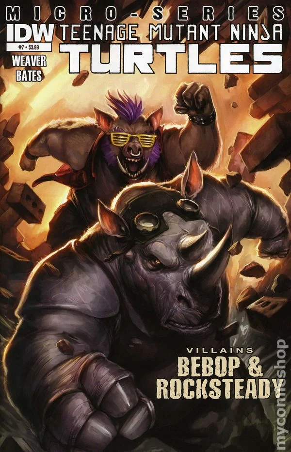 Cover for Teenage Mutant Ninja Turtles Villains Micro-Series #7