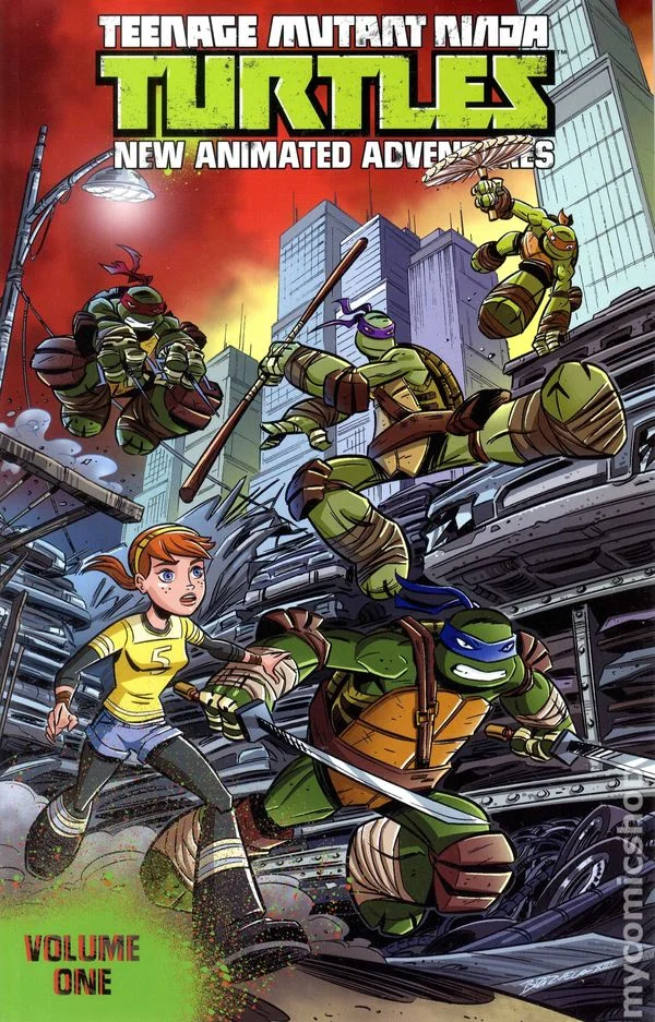 Teenage Mutant Ninja Turtles New Animated Adventures cover