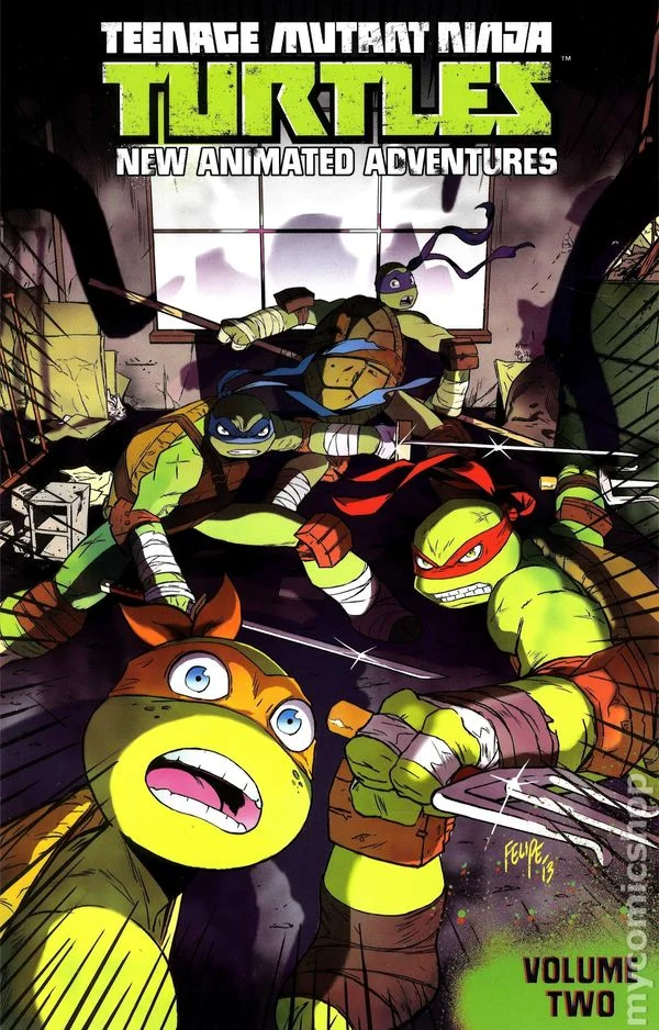 Cover for Teenage Mutant Ninja Turtles New Animated Adventures #2
