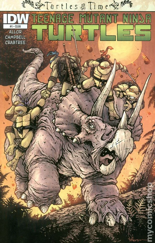 Teenage Mutant Ninja Turtles: Turtles in Time cover