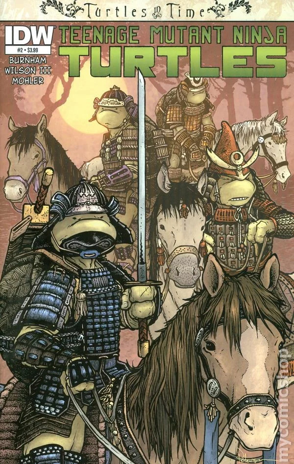 Cover for Teenage Mutant Ninja Turtles: Turtles in Time #2