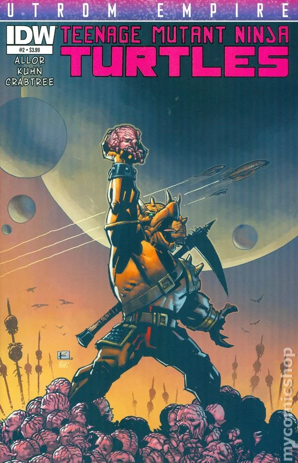 Cover for Teenage Mutant Ninja Turtles: Utrom Empire #2